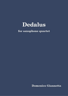 Dedalus for saxophone quartet